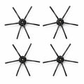 Premium Zijborstels voor Roborock S5 Max, S5, S50, S51, S55, S6, S6 Pure, S6 MaxV, S60 & S65 | 4 Stuks Vervangingsborstels