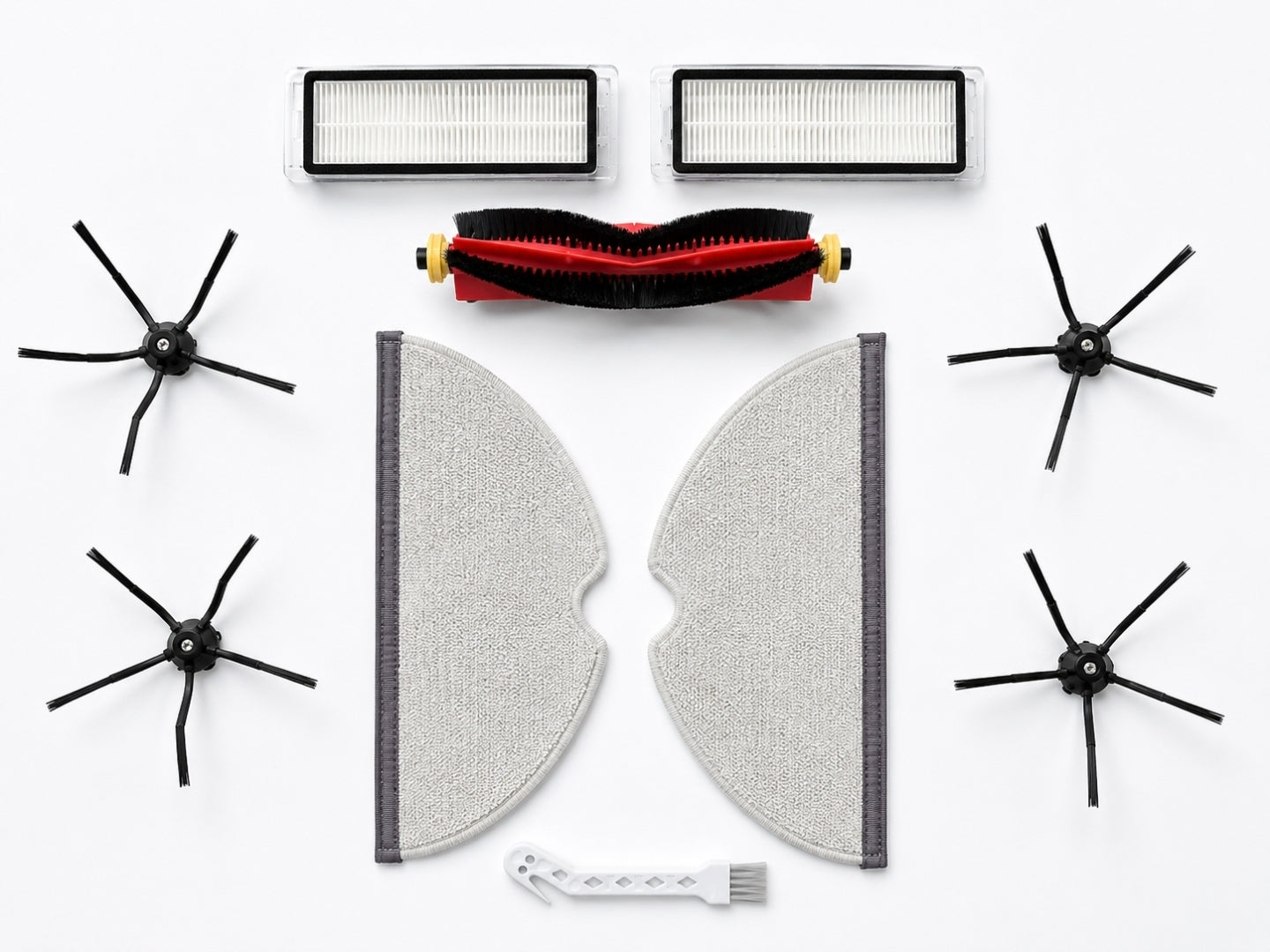 Premium Jaarpakket voor Roborock S5 Max, S5, S50, S51, S55, S6, S6 Pure, S6 MaxV, S60 & S65 | 10-delige Vervangingsset